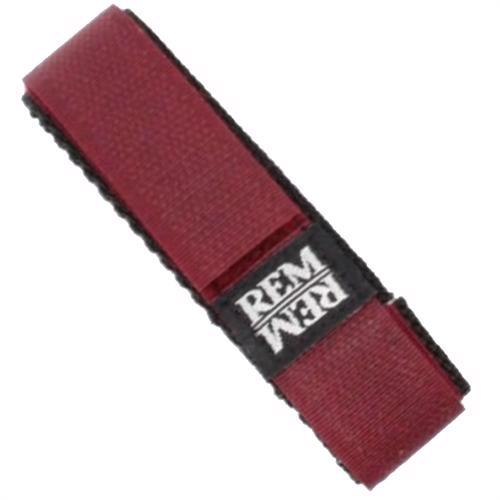 Image of RemRem 20 mm sort og mørkerød velcro urrem